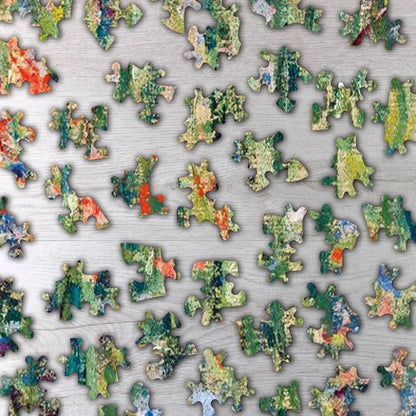 Rounded Flower Bed Puzzle - PuzzlesPrint