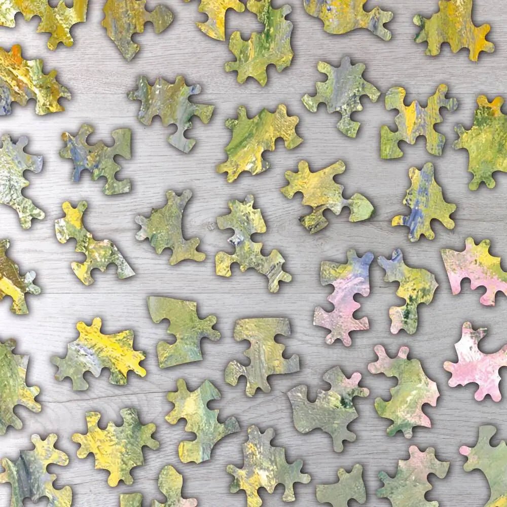 The Path through the Irises Puzzle - PuzzlesPrint