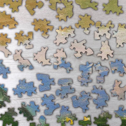 On the Bank of the Seine, Bennecourt Puzzle - PuzzlesPrint