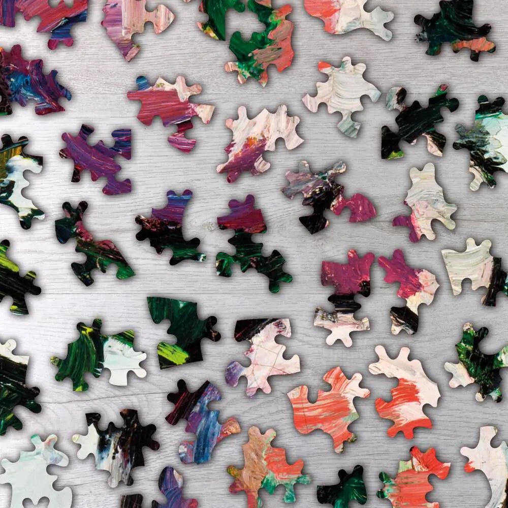 Zinnias Puzzle - PuzzlesPrint