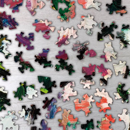 Zinnias Puzzle - PuzzlesPrint