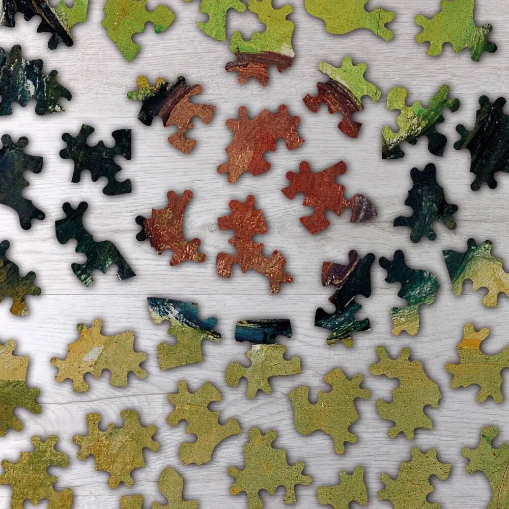 Plate with Fruit and Pot of Preserves Puzzle - PuzzlesPrint