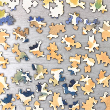 Pines on the Coastline Puzzle - PuzzlesPrint