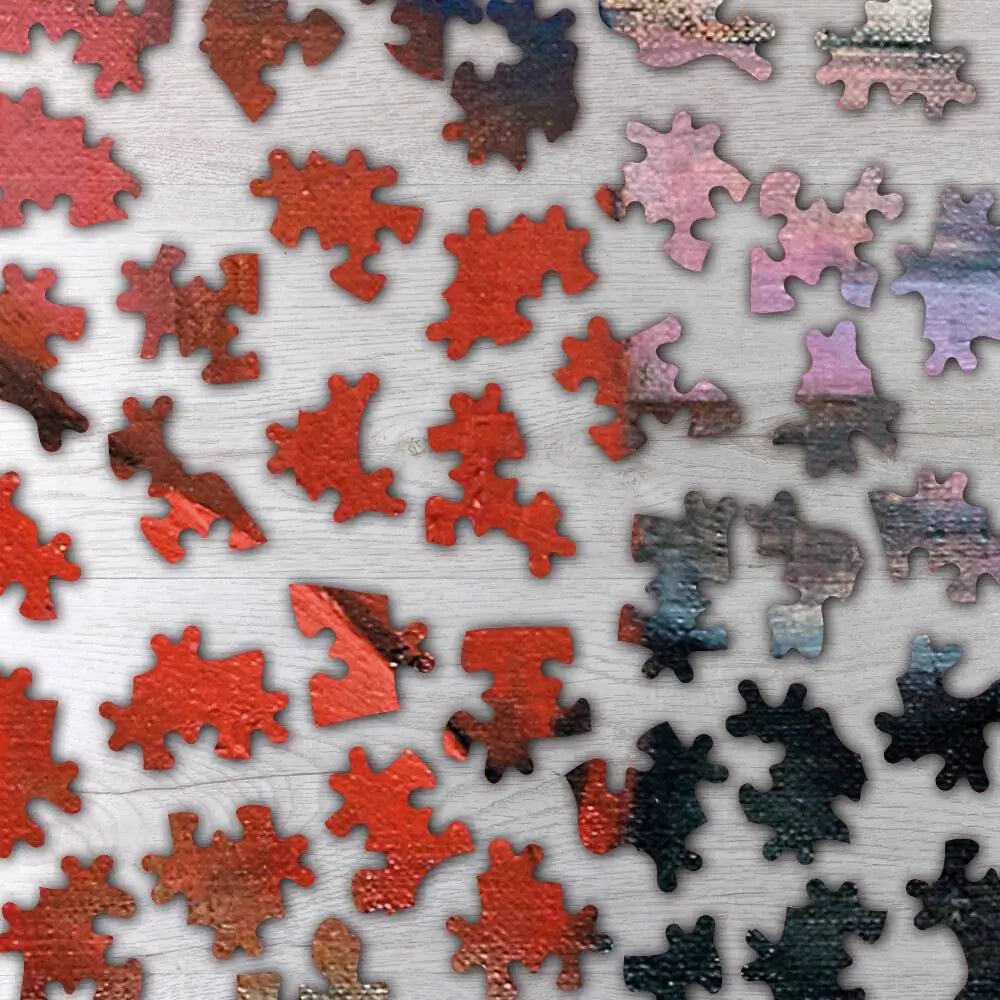 The Foxes Puzzle - PuzzlesPrint