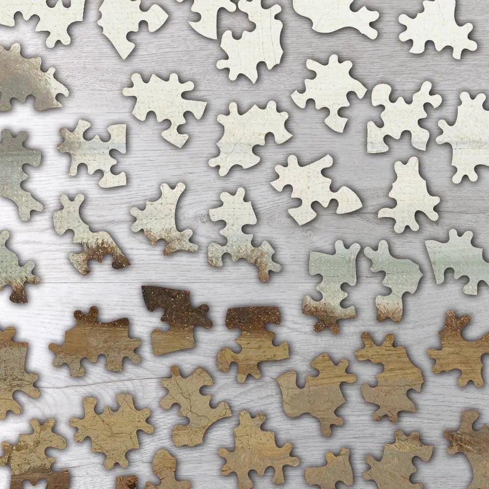 Two Women Chatting by the Sea, St. Thomas Puzzle - PuzzlesPrint