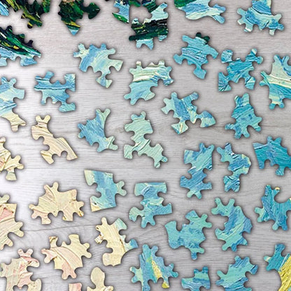 Cypresses Puzzle - PuzzlesPrint