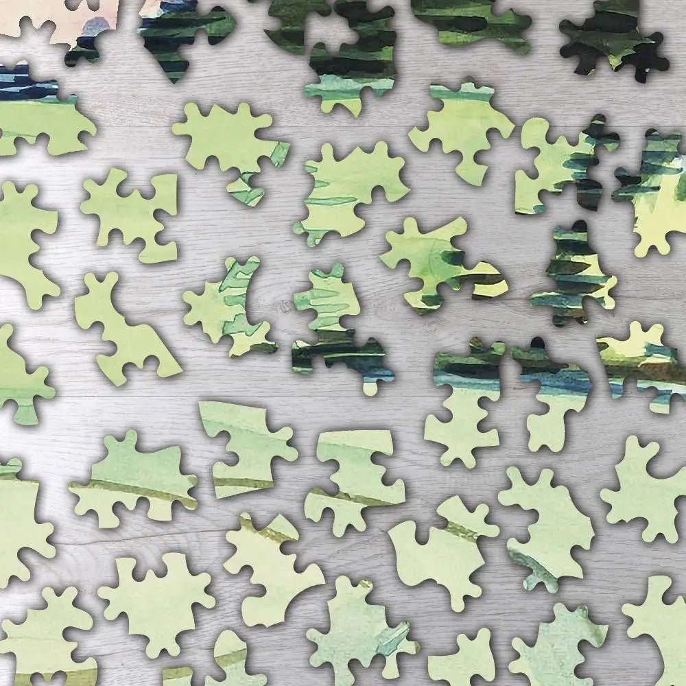 Mountain Lake Puzzle - PuzzlesPrint