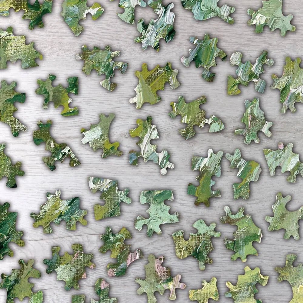 River Bank in Springtime Puzzle - PuzzlesPrint