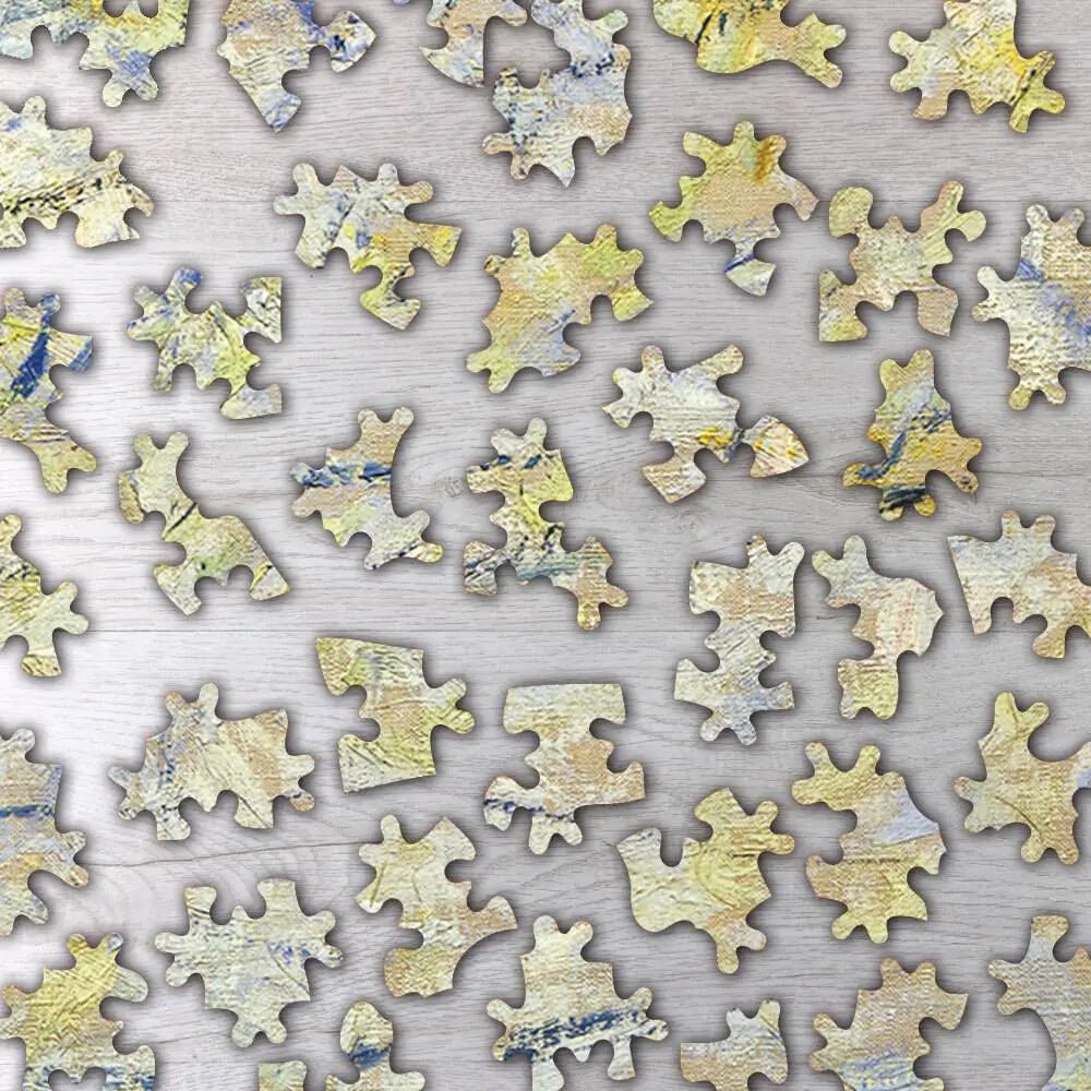 Woman Seated under the Willows Puzzle - PuzzlesPrint