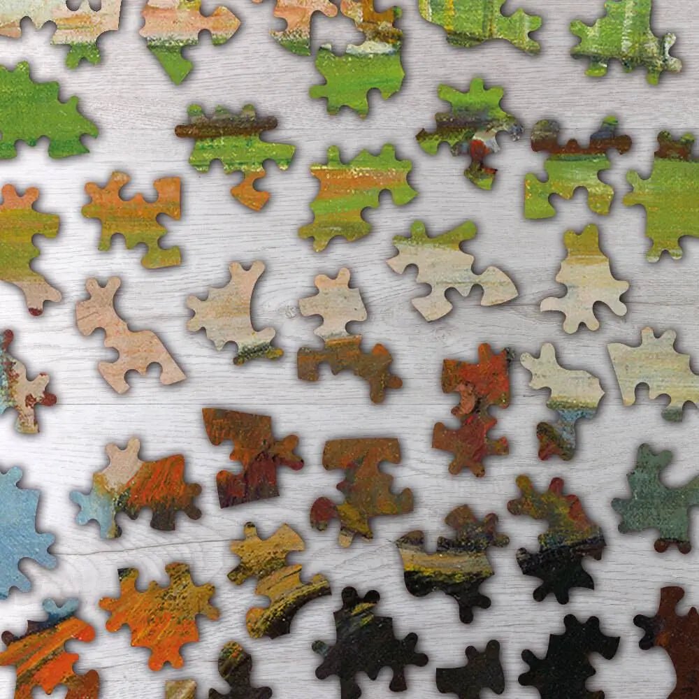 Landscape at Le Pouldu Puzzle - PuzzlesPrint