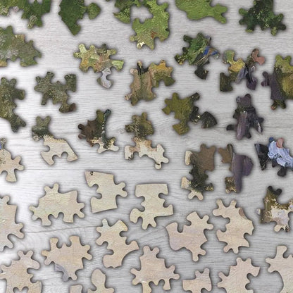 The Public Garden at Pontoise Puzzle - PuzzlesPrint