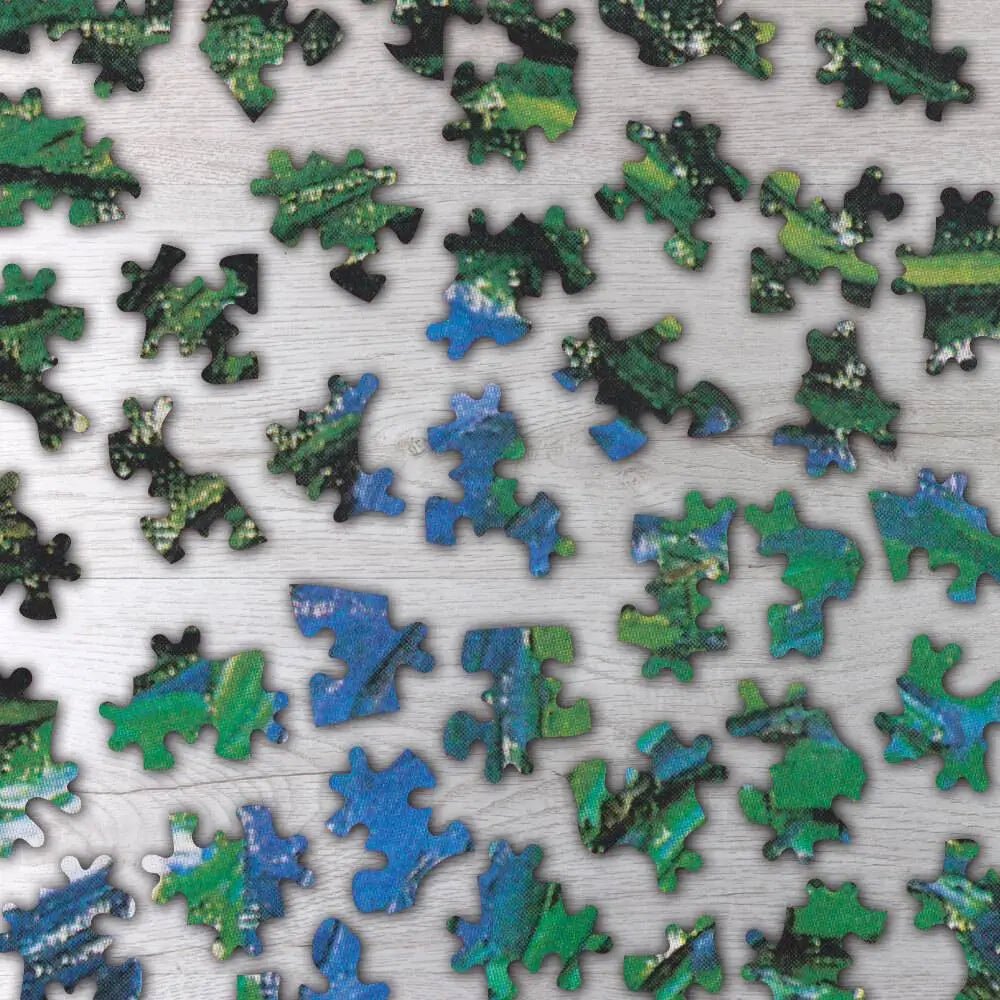 Doctor Gachet's Garden in Auvers Puzzle - PuzzlesPrint