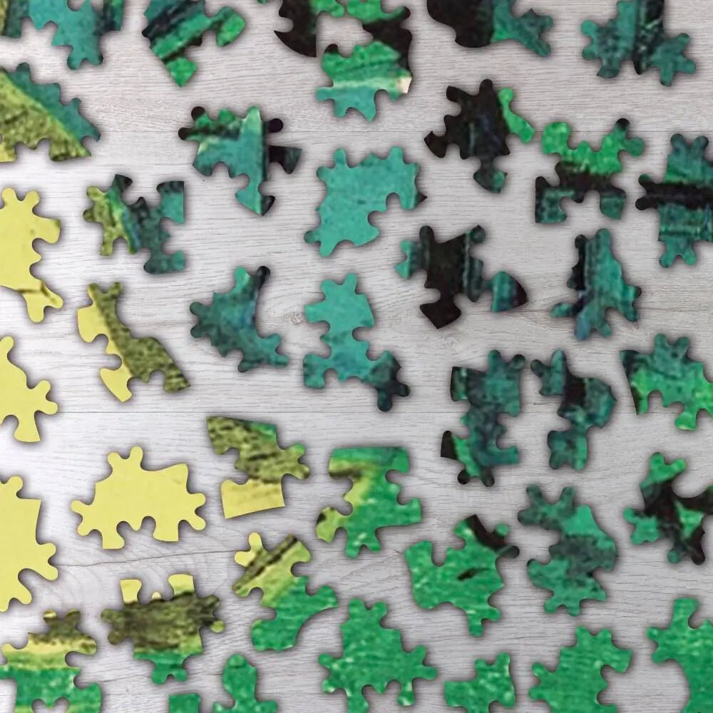 Cemetery in the Forest Puzzle - PuzzlesPrint