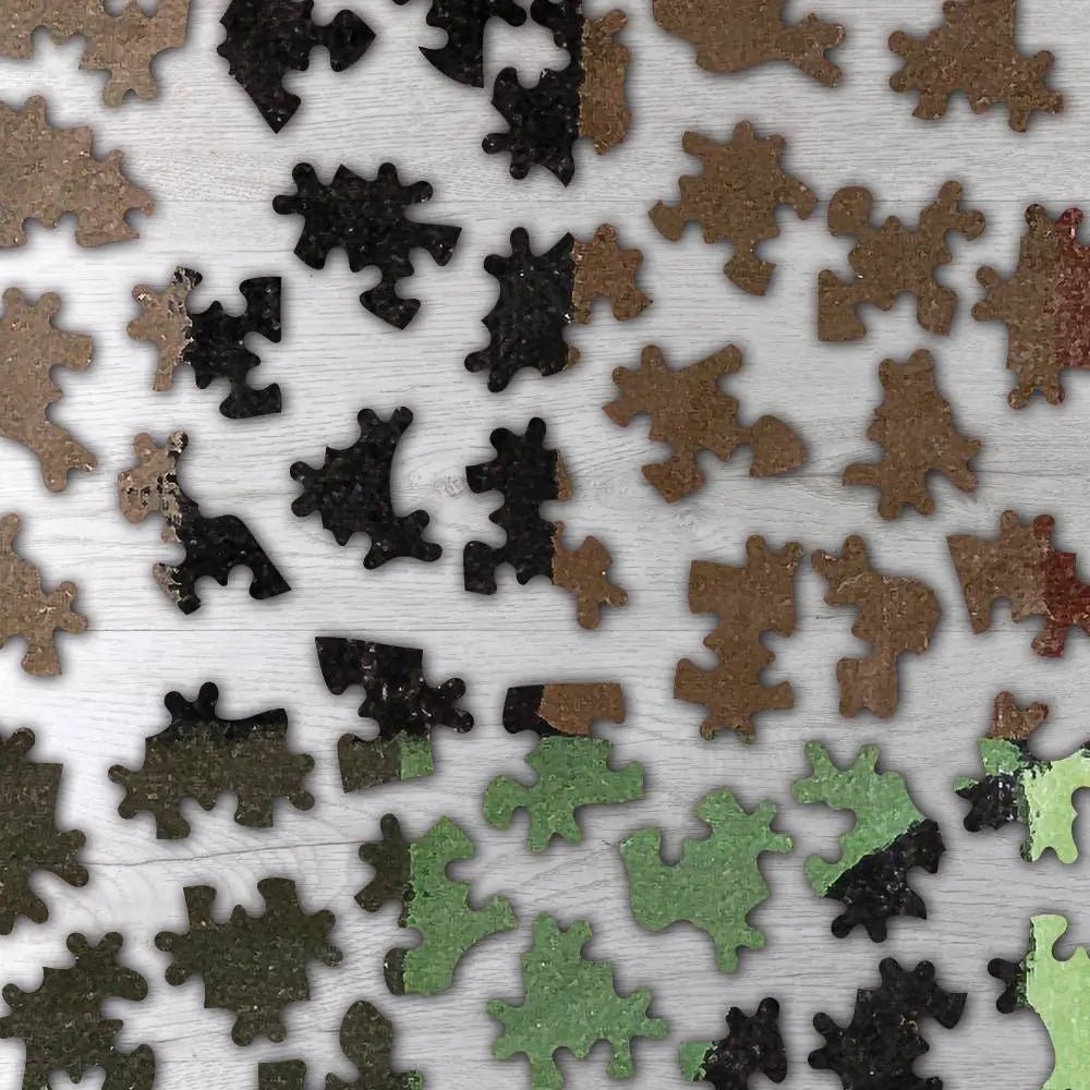 Red Green Architecture Puzzle - PuzzlesPrint