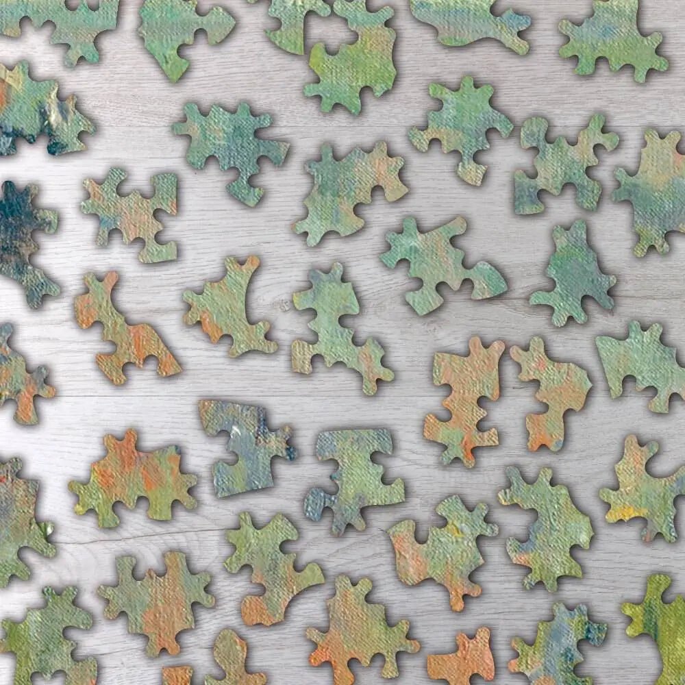 Poppy Fields near Argenteuil Puzzle - PuzzlesPrint