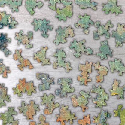 Poppy Fields near Argenteuil Puzzle - PuzzlesPrint