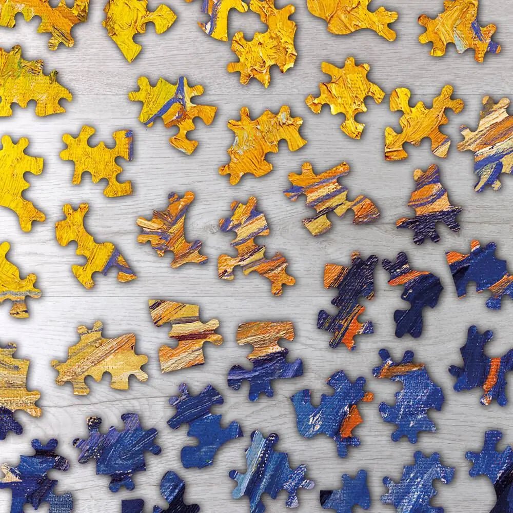 Still Life of Oranges and Lemons with Blue Gloves Puzzle - PuzzlesPrint