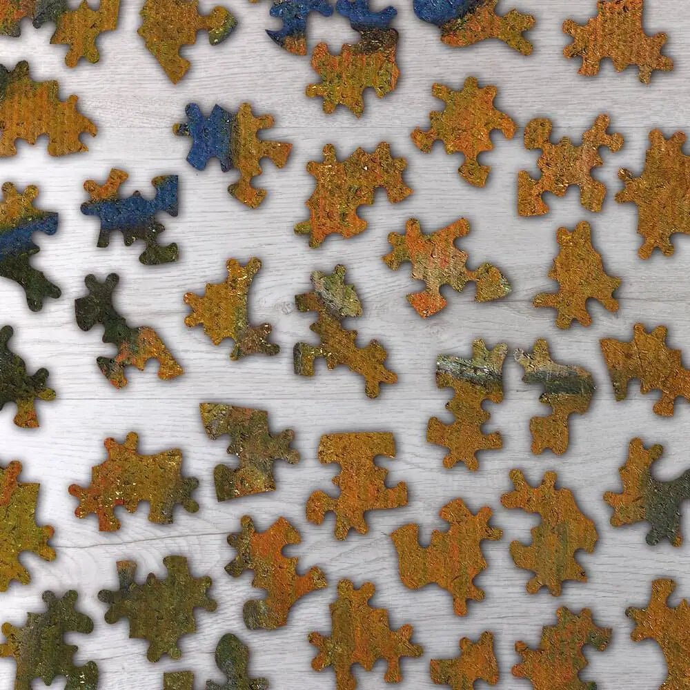 The Painter of Sunflowers Puzzle - PuzzlesPrint