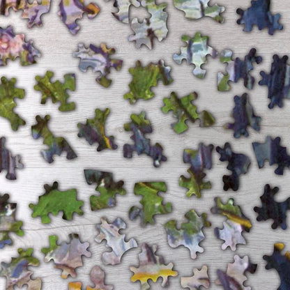 View of Arles, Flowering Orchards Puzzle - PuzzlesPrint