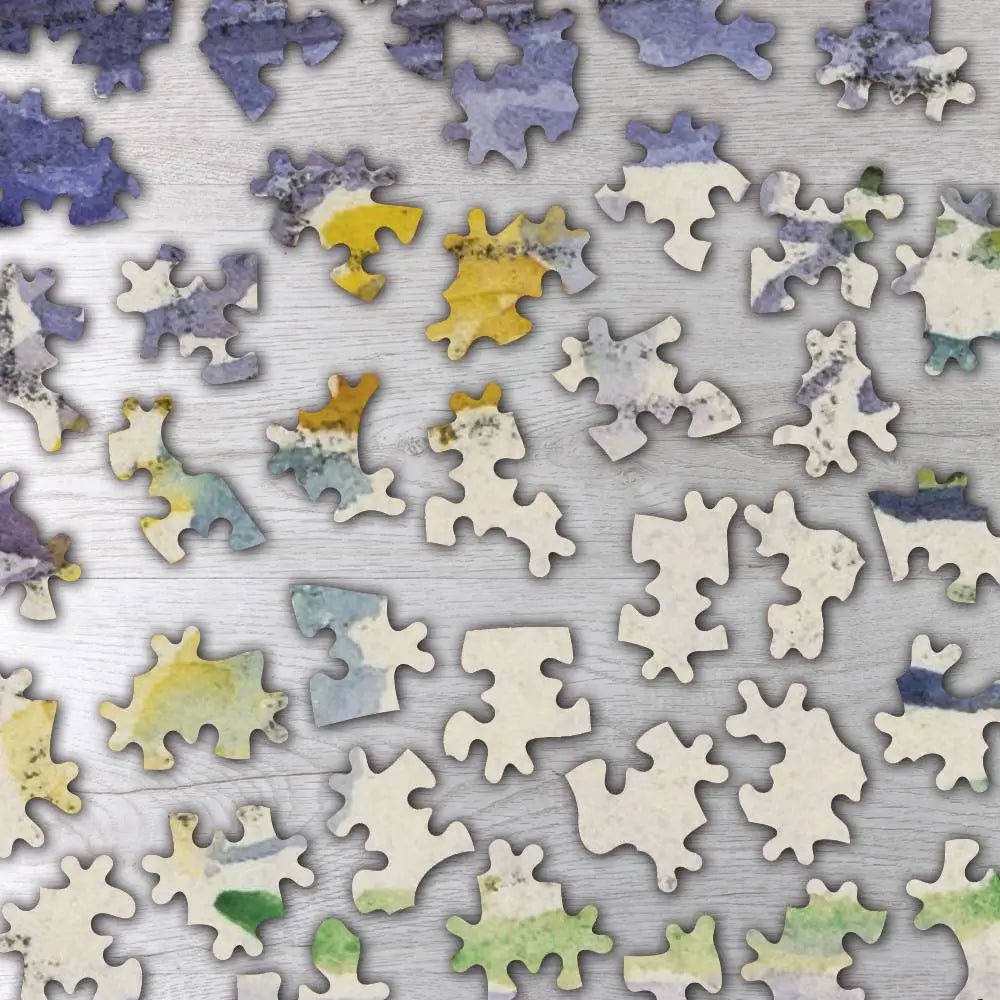 View of the Seine, Samois Puzzle - PuzzlesPrint