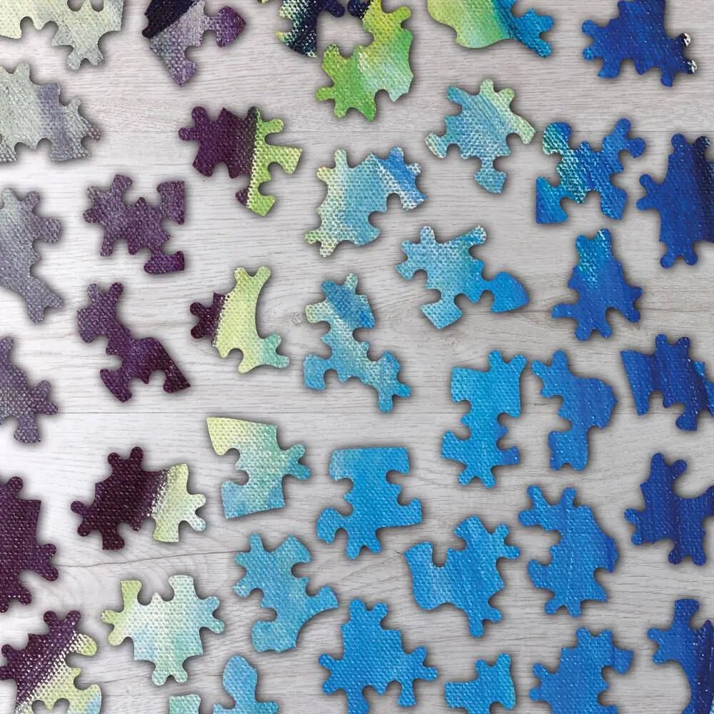 Blue Horse I Puzzle - PuzzlesPrint