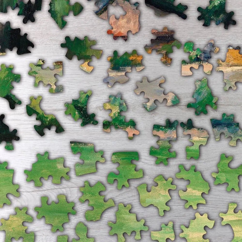 Gardanne (Horizontal View) Puzzle - PuzzlesPrint