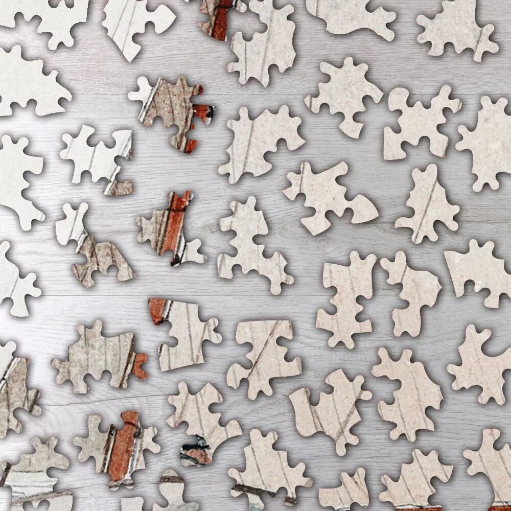 Sailing off Gloucester Puzzle - PuzzlesPrint