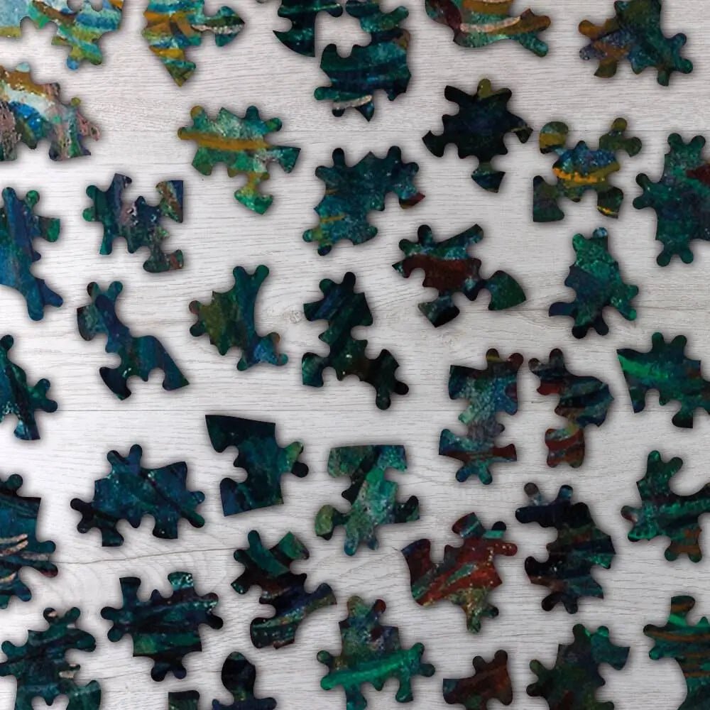 The Auvers Valley on the Oise River Puzzle - PuzzlesPrint