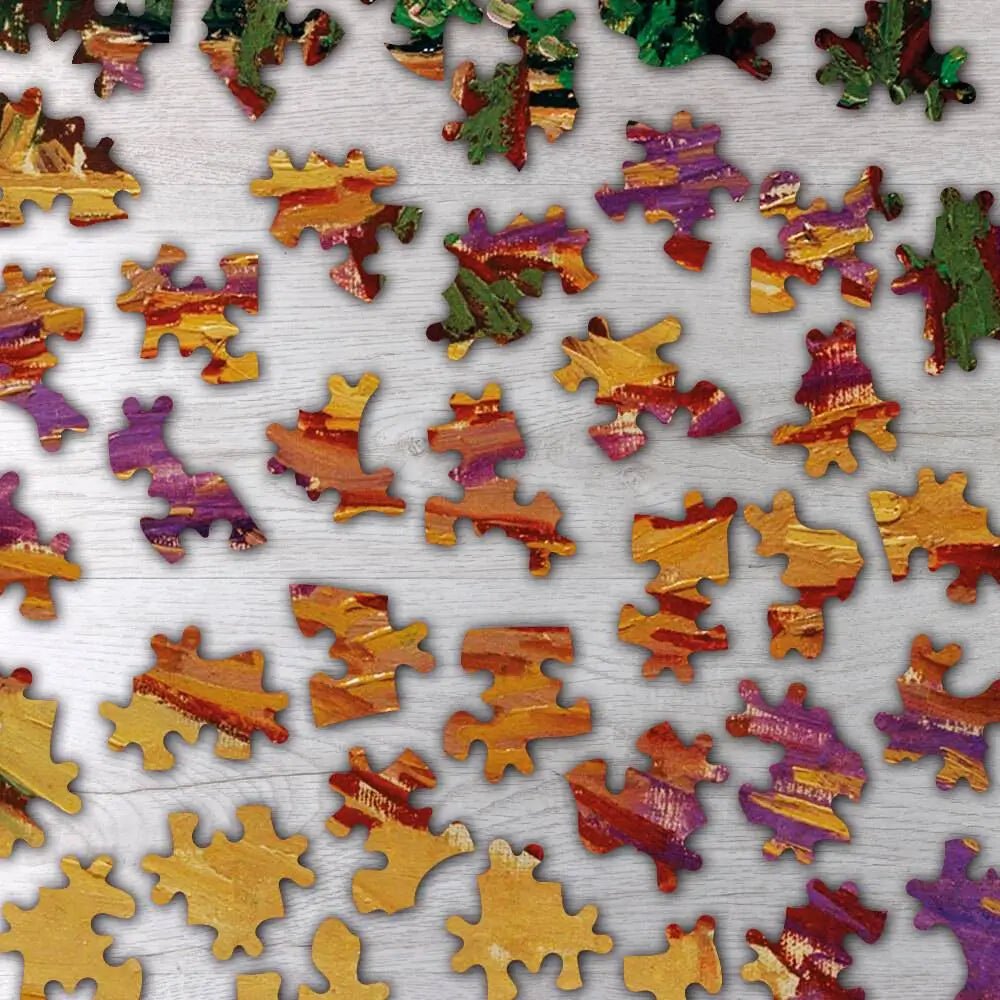 Olive Trees Puzzle - PuzzlesPrint