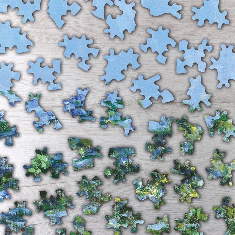 View of Vétheuil Puzzle - PuzzlesPrint