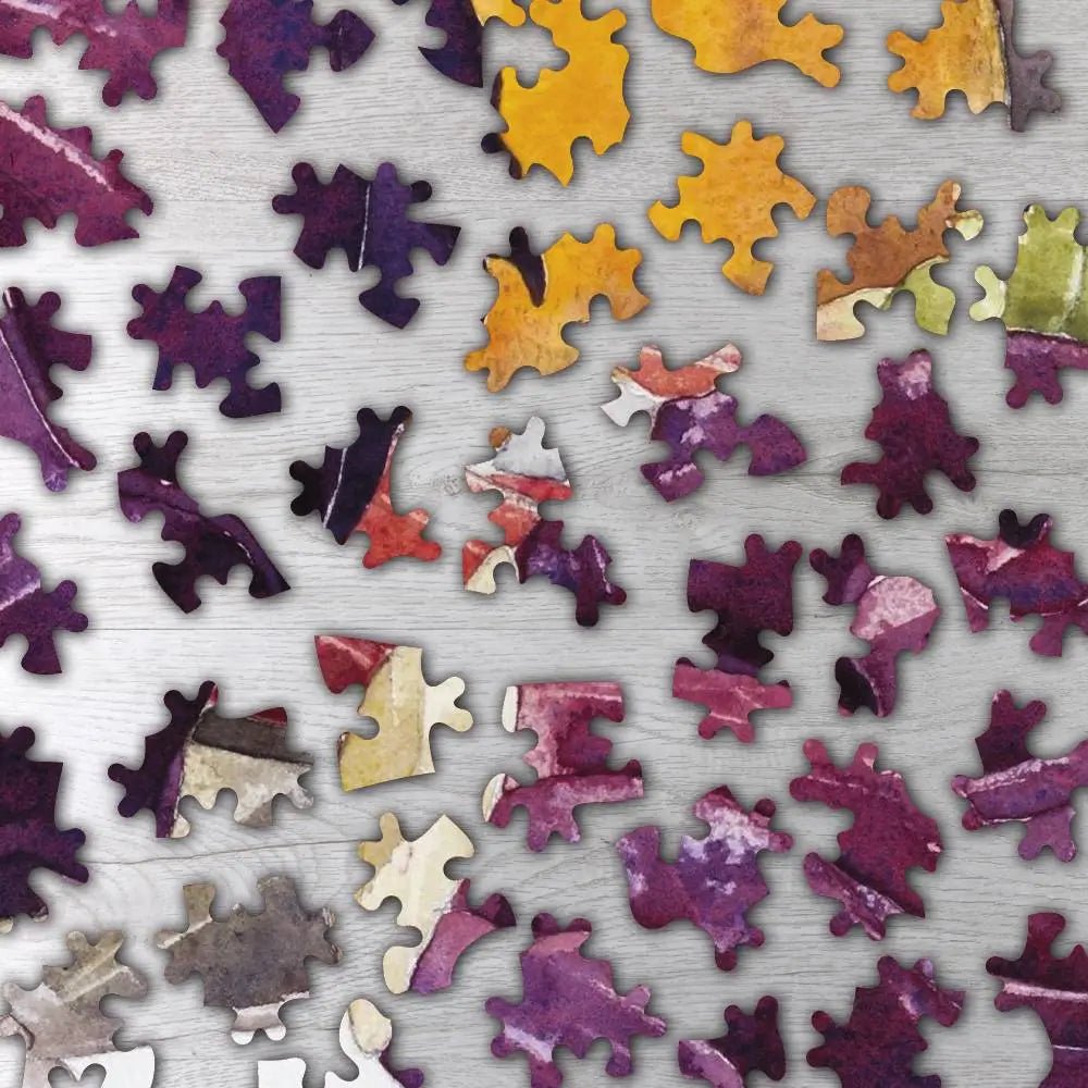 Red Cabbages, Rhubarb and Orange Puzzle - PuzzlesPrint