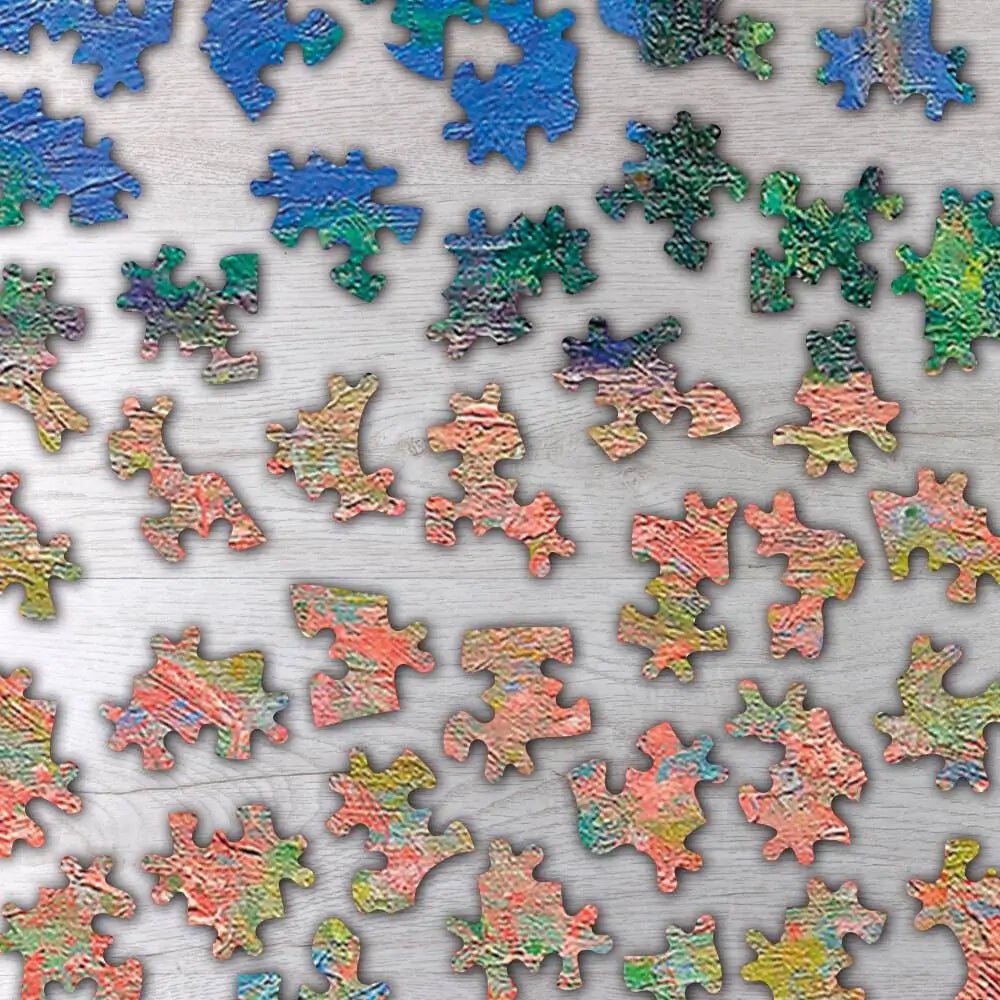 Poppy Field (Giverny) Puzzle - PuzzlesPrint