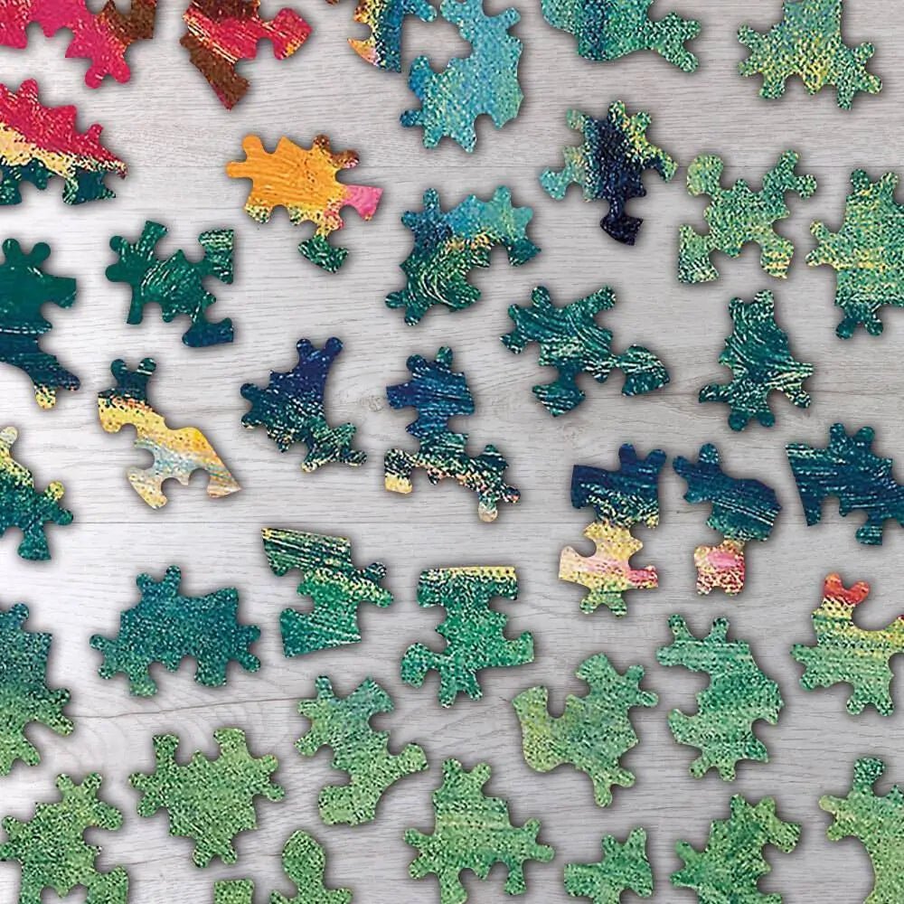 Landscape with Two Poplars Puzzle - PuzzlesPrint