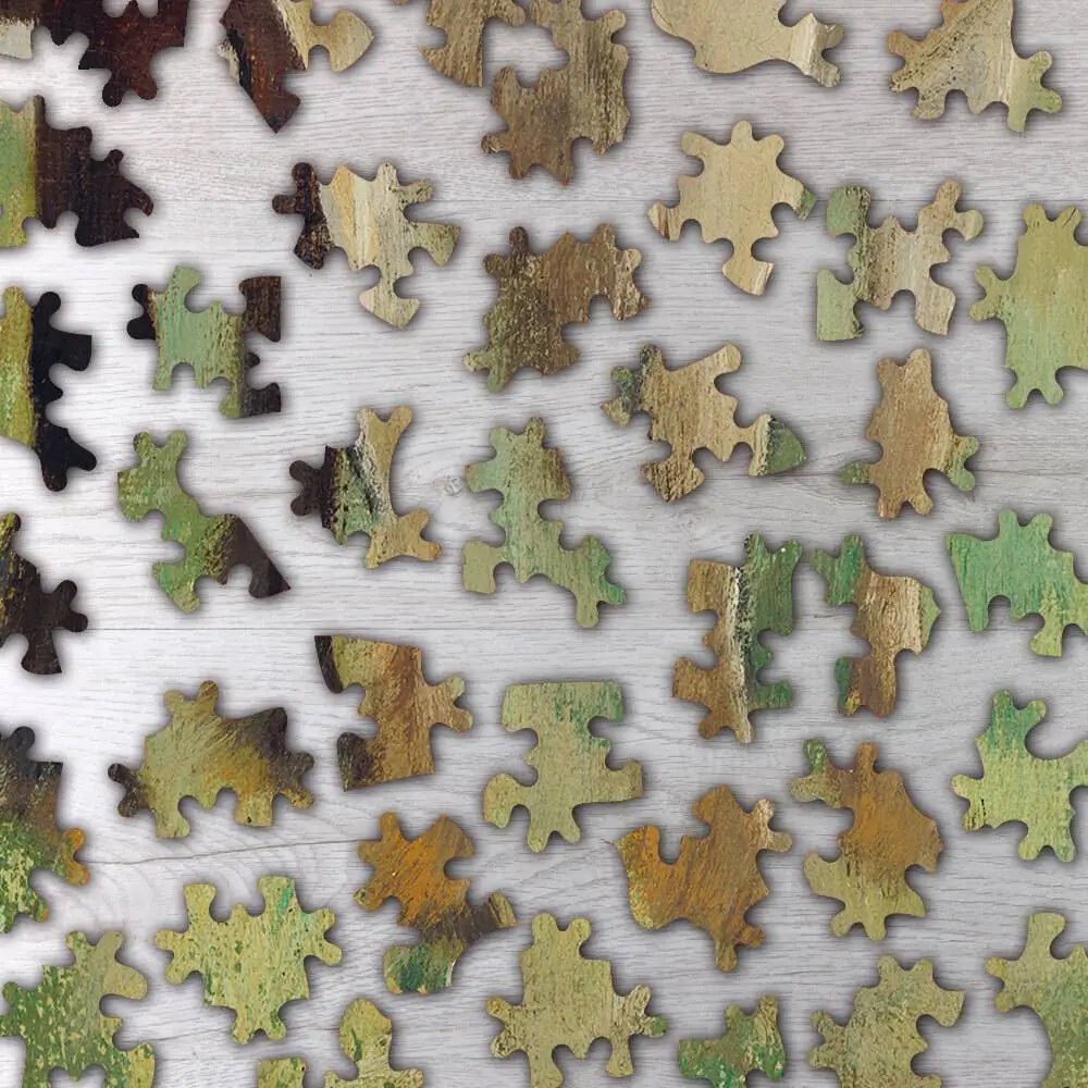 Horses in a Meadow Puzzle - PuzzlesPrint