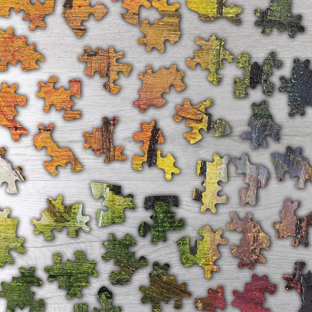 Tree and Architecture - Rhythms Puzzle - PuzzlesPrint