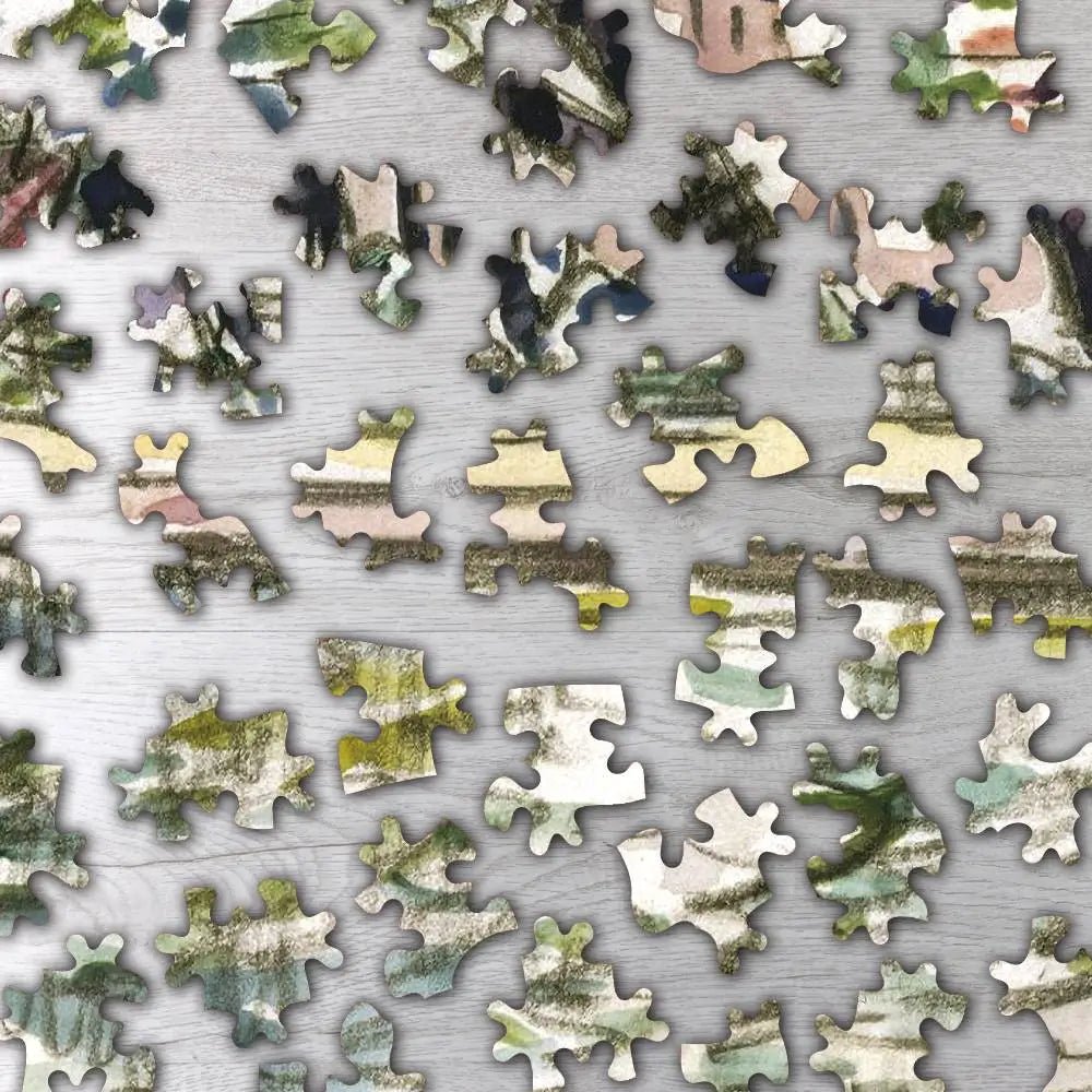 Paris, Le Place Dauphine Puzzle - PuzzlesPrint