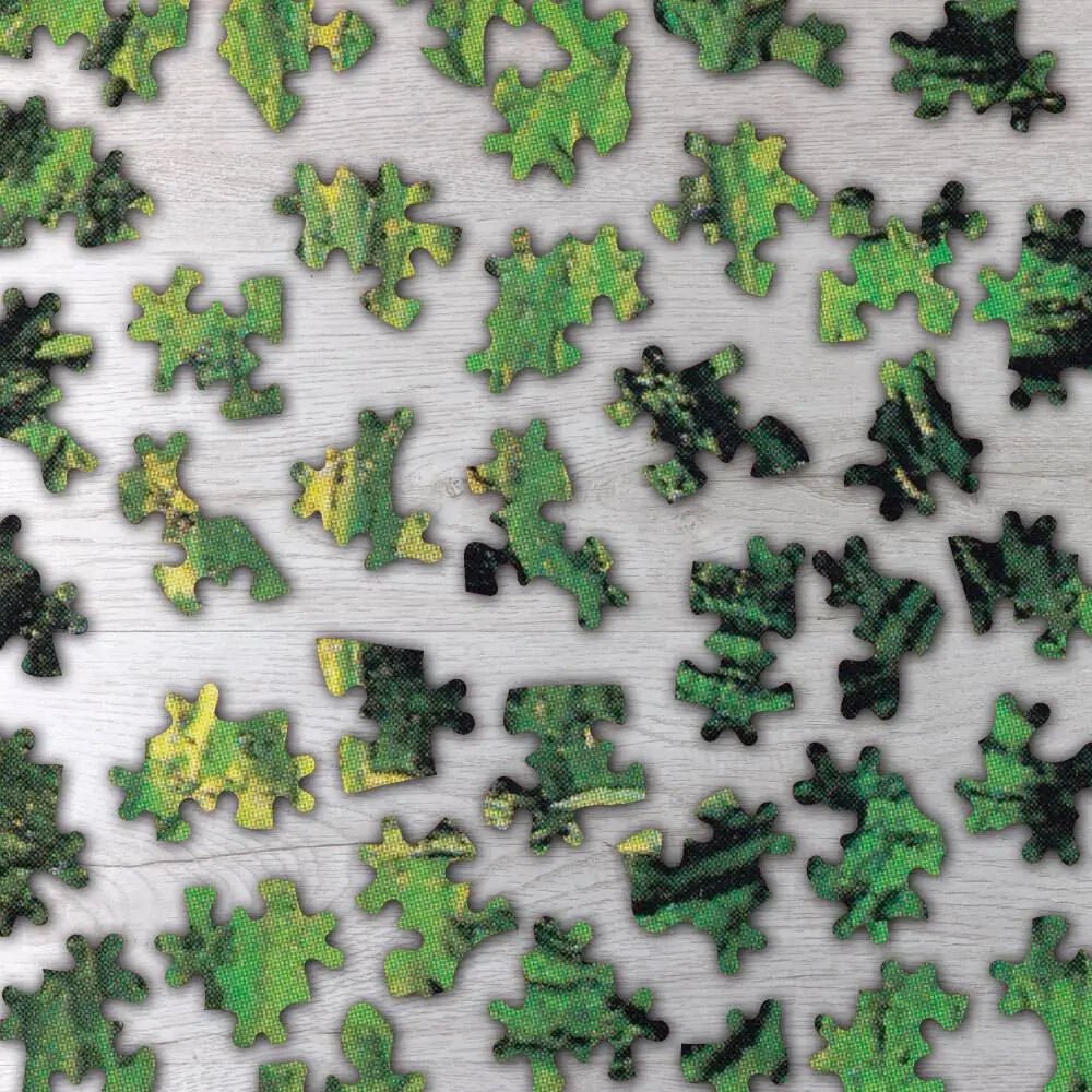 Path in the Park of Arles with Walkers Puzzle - PuzzlesPrint