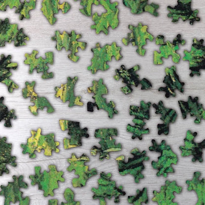 Path in the Park of Arles with Walkers Puzzle - PuzzlesPrint