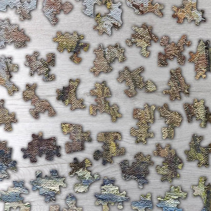 The Road to Versailles, Louveciennes, Morning Frost Puzzle - PuzzlesPrint