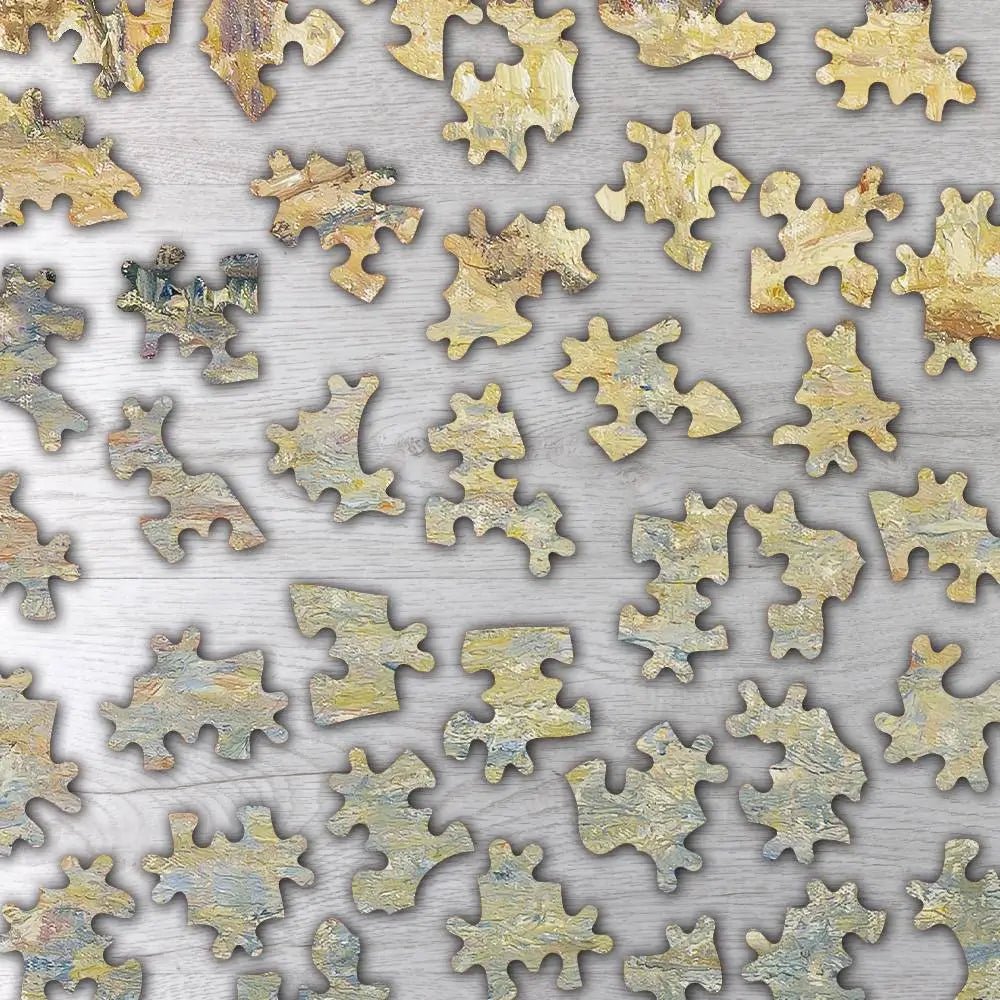 The Louvre, Morning, Sunlight Puzzle - PuzzlesPrint