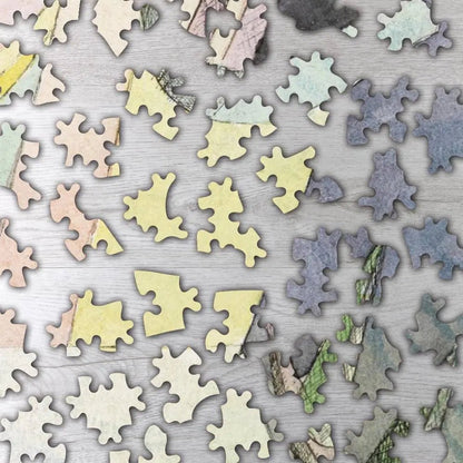 Black Columns in a Landscape Puzzle - PuzzlesPrint