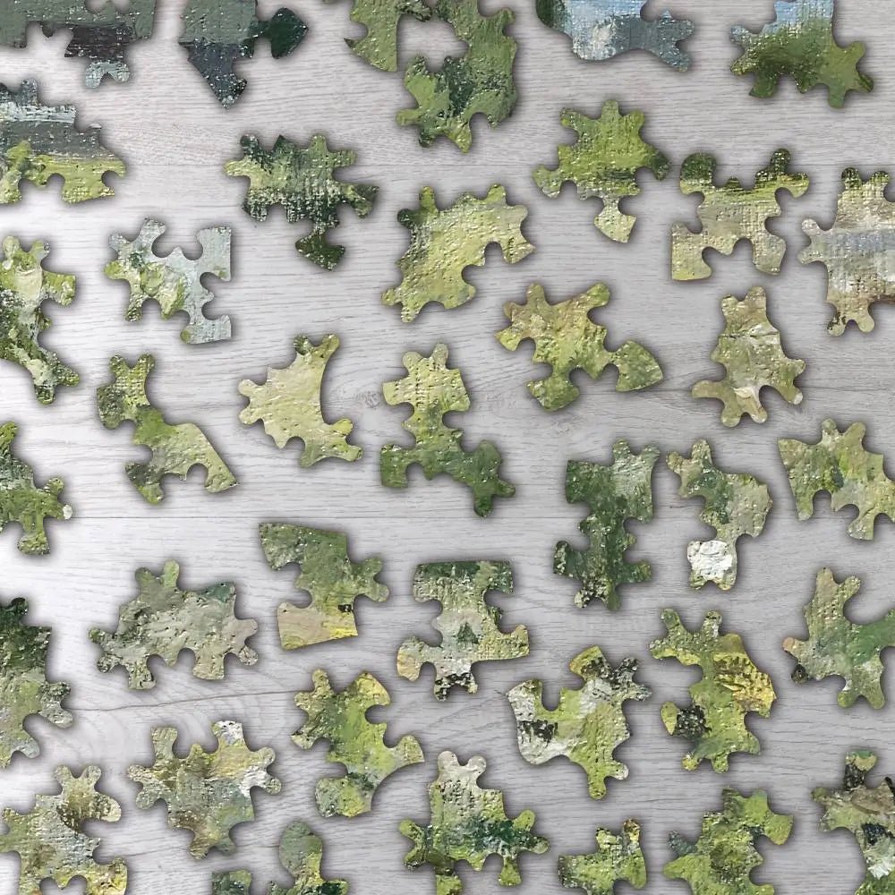 The River Oise near Pontoise Puzzle - PuzzlesPrint