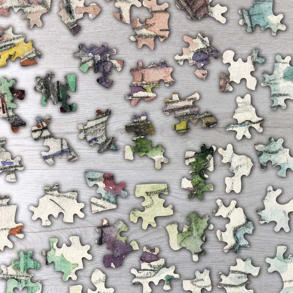 Docks at Saint Malo Puzzle - PuzzlesPrint