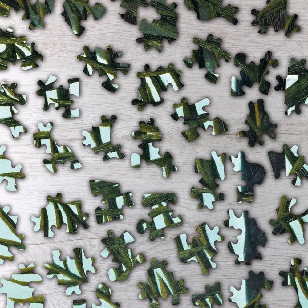 Virgin Forest at Sunset Puzzle - PuzzlesPrint