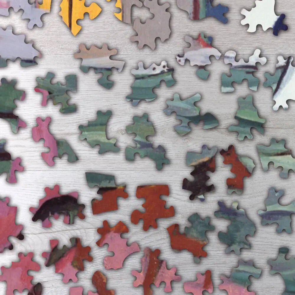 View of Basel and the Rhine Puzzle - PuzzlesPrint
