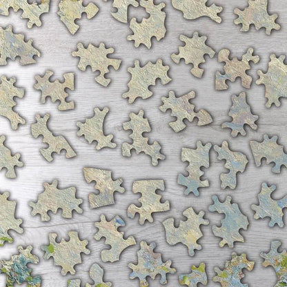 Landscape at Saint - Charles, Near Gisors, Sunset Puzzle - PuzzlesPrint