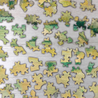 Mont Sainte - Victoire and the Viaduct of the Arc River Valley Puzzle - PuzzlesPrint