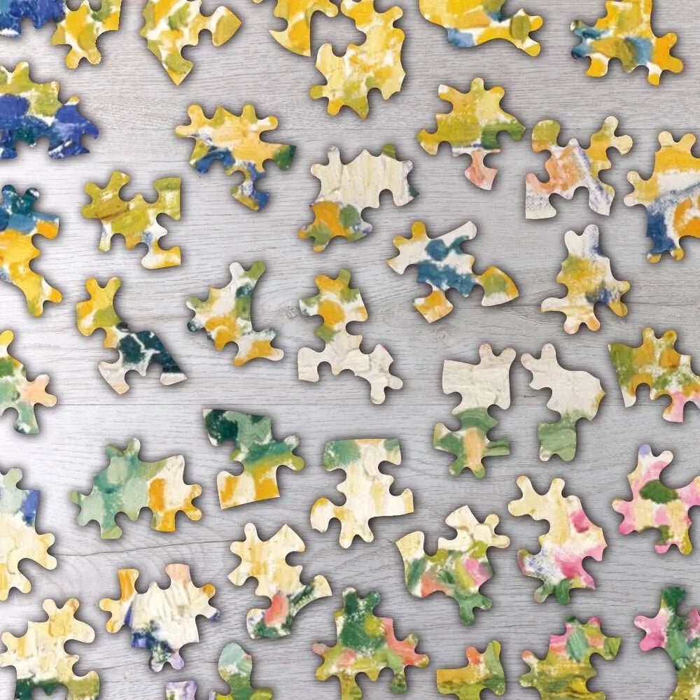 Valley with Fir (Shade on the Mountain) Puzzle - PuzzlesPrint