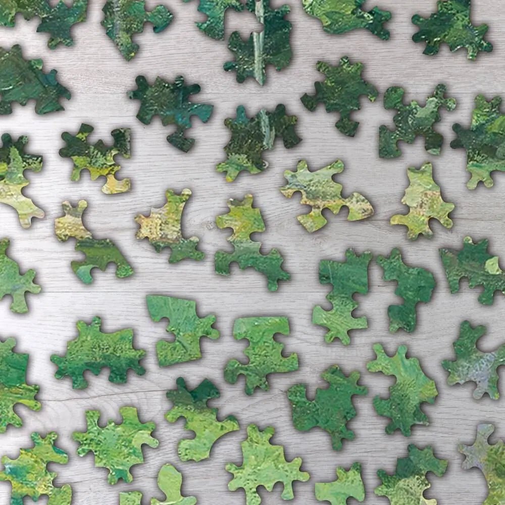 A Cowherd at Valhermeil, Auvers - sur - Oise Puzzle - PuzzlesPrint