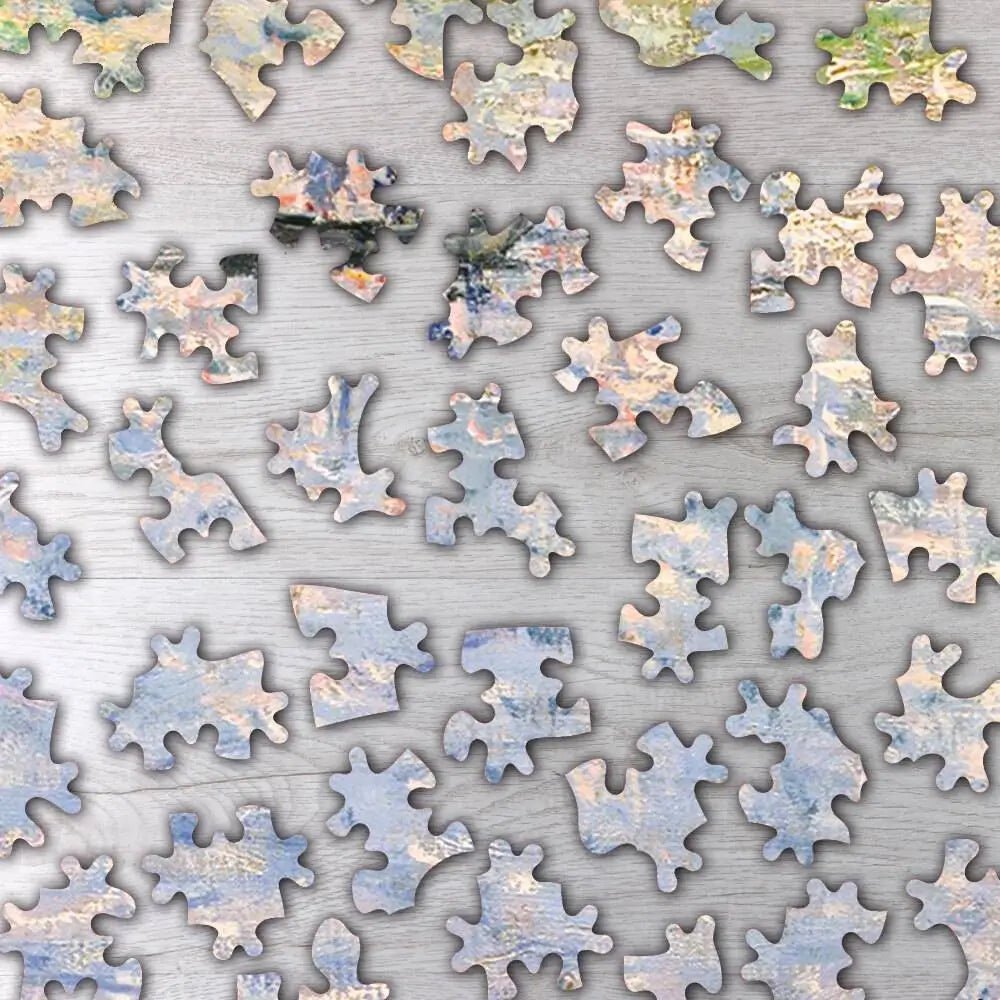 Vétheuil in Summer Puzzle - PuzzlesPrint